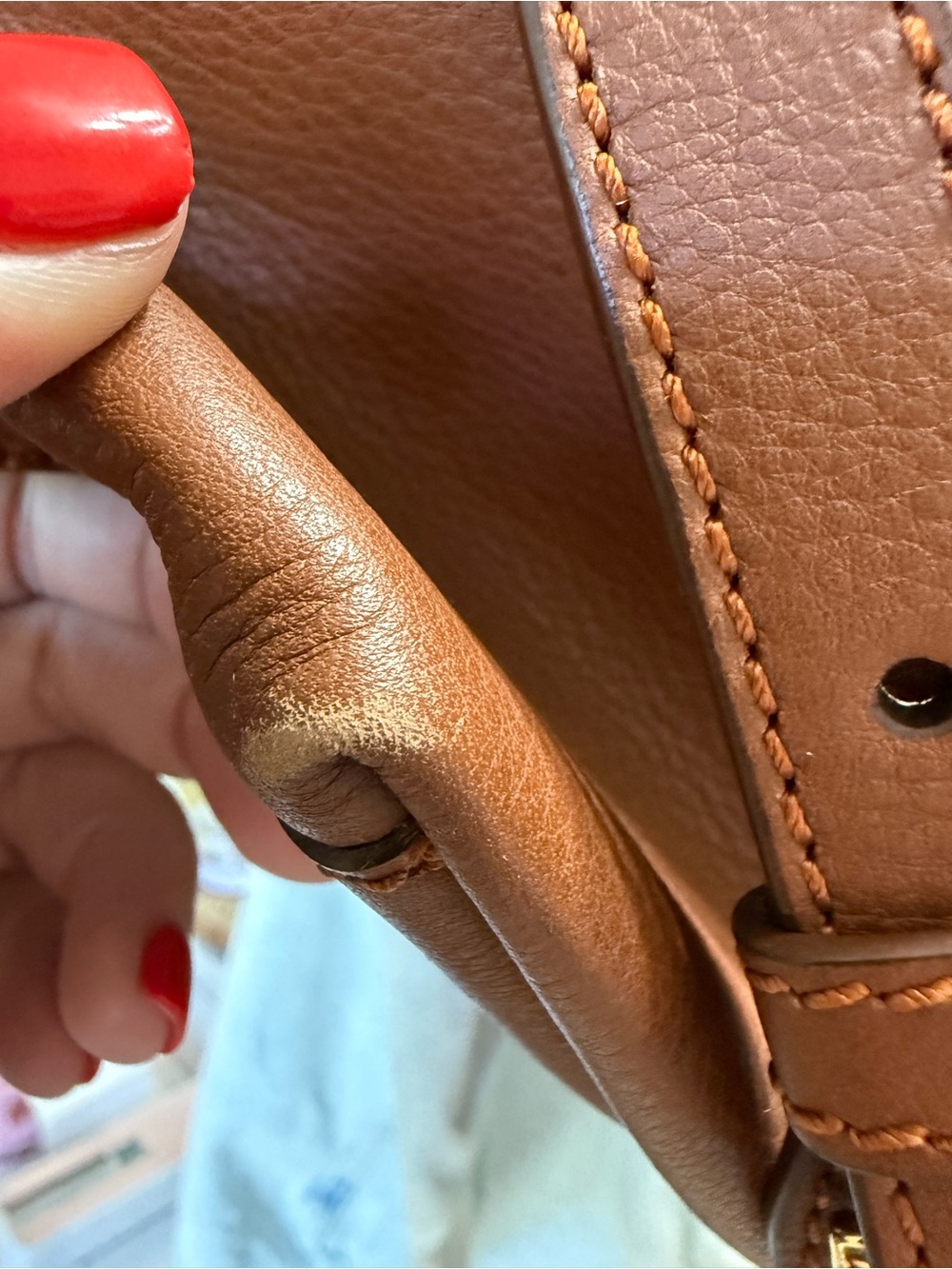 Ralph Lauren Collection Calfskin Leather Stirrup Tote - Picture 15 of 17
